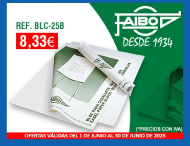 BLOC DE 25 HOJAS PAPEL PARA PIZARRAS