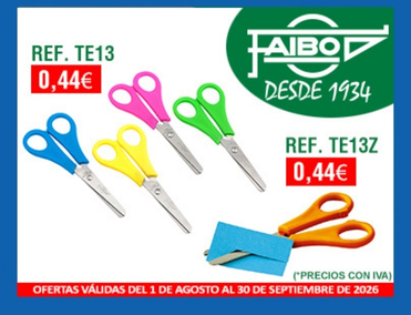 TIJERAS ESCOLARES