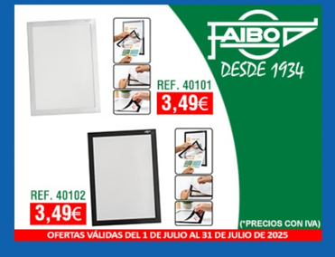 MARCO ADHESIVO MAGNÉTICO A4