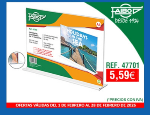 PORTCARTEL DE SOBREMESA EN 