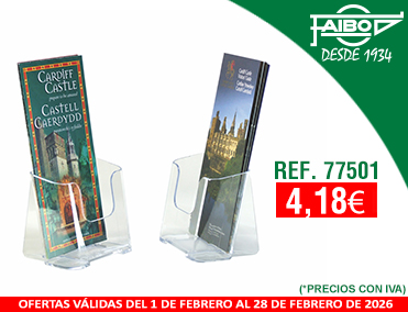 PORTAFOLLETOS SOBREMESA Y MURAL 1/3 A4