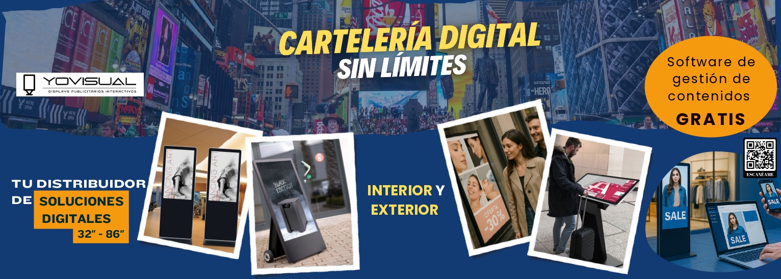 CARTELERÍA DIGITAL SIN LÍMITES